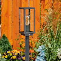 hofstein Borne lumineuse Lapa Noir, 1 lumière