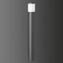 Luminaires LCD Borne lumineuse LCD 5059 Noir, 1 lumière