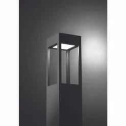 Luminaires LCD Borne lumineuse LCD Kisselbach LED Noir, 1 lumière