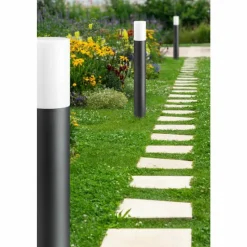 Luminaires LCD Borne lumineuse LCD Lusen Gris, 1 lumière