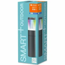 Luminaires Ledvance Borne lumineuse LEDVANCE SMART+ Gris, 1 lumière, Changeur de couleurs