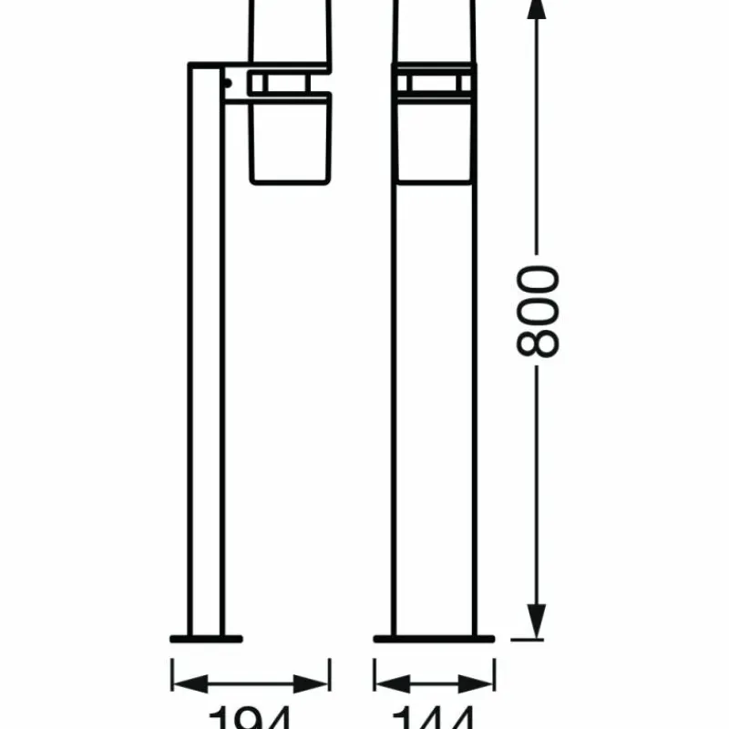 Luminaires Ledvance Borne lumineuse LEDVANCE Smart+ Gris, 1 lumière