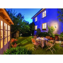 Luminaires Ledvance Borne lumineuse LEDVANCE ENDURA Acier inoxydable, 1 lumière, Détecteur de mouvement