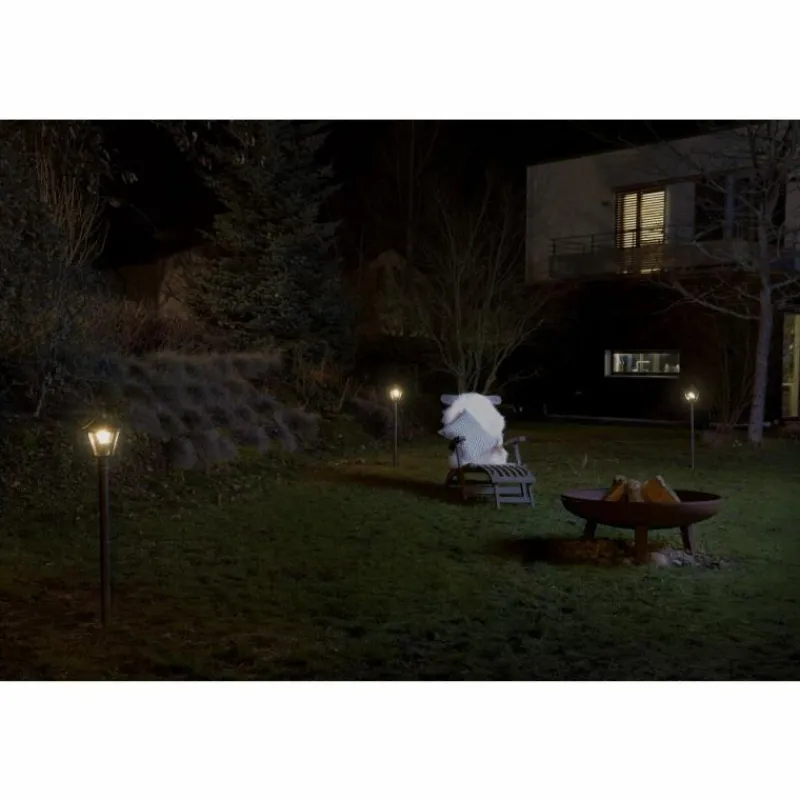 Lampes Dorées-Luminaires Ledvance Borne lumineuse LEDVANCE ENDURA® Or, Noir, 1 lumière