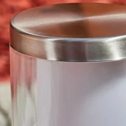 hofstein Borne lumineuse Leon LED Nickel mat, 1 lumière