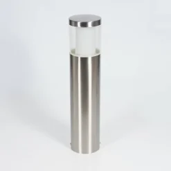 hofstein Borne lumineuse Leon LED Nickel mat, 1 lumière