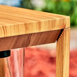 Style Boho-Chic-hofstein Borne lumineuse Leset Brun, Couleur bois, 1 lumière