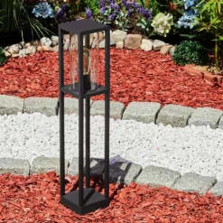 hofstein Borne lumineuse Lesotho Noir, 1 lumière