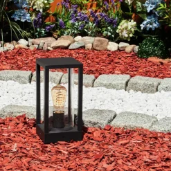 hofstein Borne lumineuse Lesotho Noir, 1 lumière