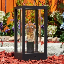 hofstein Borne lumineuse Lesotho Noir, 1 lumière