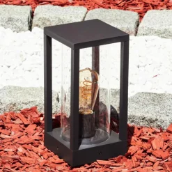 hofstein Borne lumineuse Lesotho Noir, 1 lumière