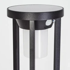 hofstein Borne lumineuse Lokpano LED Noir, 1 lumière, Détecteur de mouvement