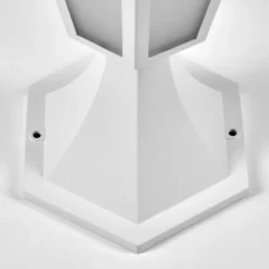 Luminaires Rustiques-hofstein Borne lumineuse Loria Blanc, 1 lumière