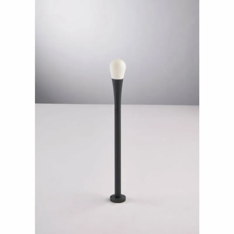 Luce Design Borne lumineuse DROP Anthracite, 1 lumière