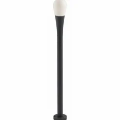 Luce Design Borne lumineuse DROP Anthracite, 1 lumière