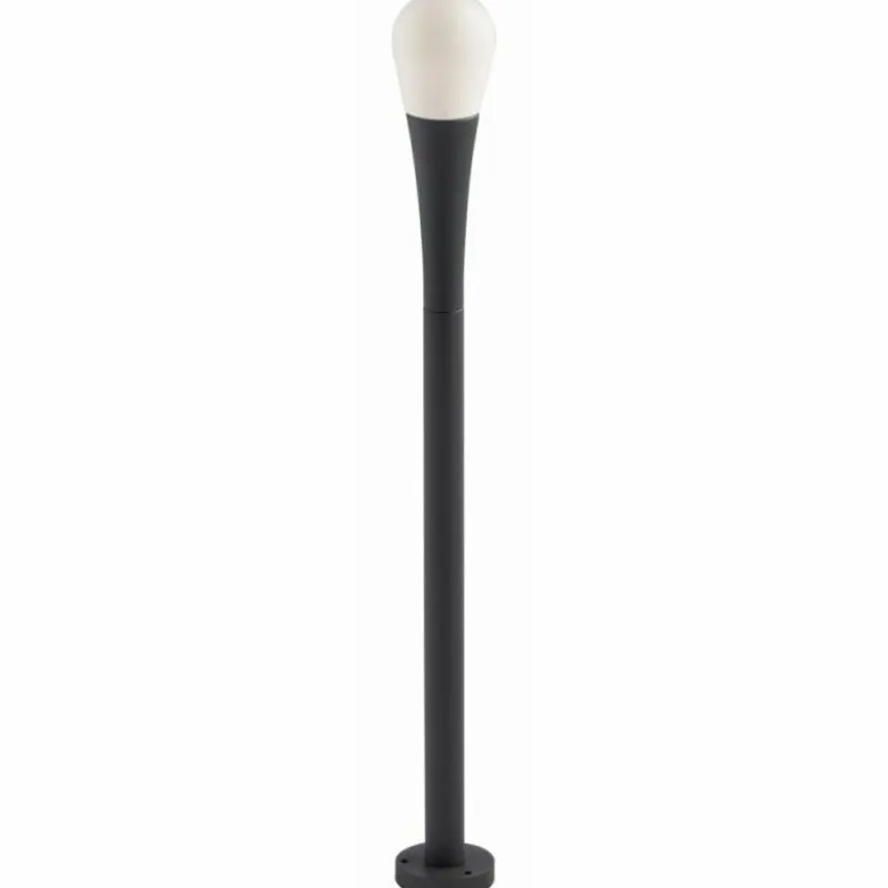 Luce Design Borne lumineuse DROP Anthracite, 1 lumière