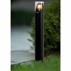 Luminaires Lucide Borne lumineuse Lucide NORMAN Noir, 1 lumière