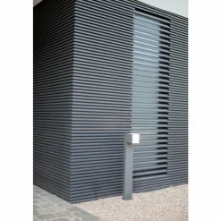 Luminaires Lutec Borne lumineuse Lutec Cuba LED Anthracite, 1 lumière