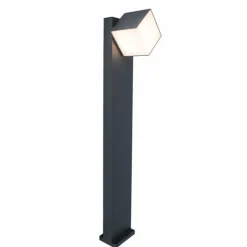 Luminaires Lutec Borne lumineuse Lutec Cuba LED Anthracite, 1 lumière