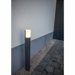 Luminaires Lutec Borne lumineuse Lutec Cyra LED Anthracite, 1 lumière