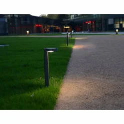 Luminaires Lutec Borne lumineuse Lutec DISO LED Anthracite, 1 lumière