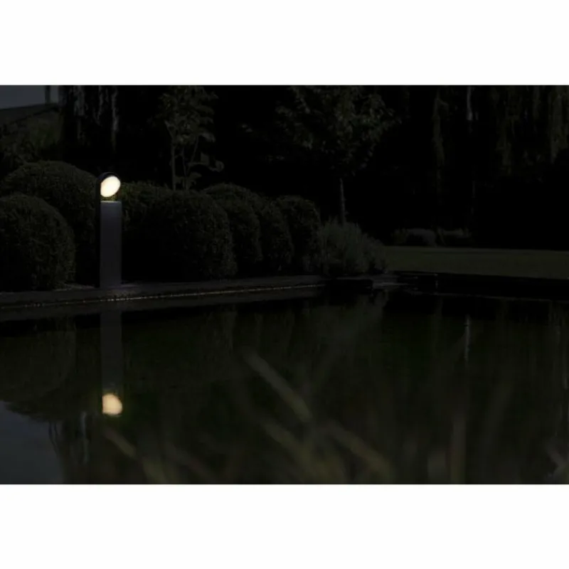 Luminaires Lutec Borne lumineuse Lutec Fele LED Anthracite, 1 lumière