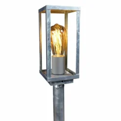 Luminaires Lutec Borne lumineuse Lutec KARO Zingué, 1 lumière