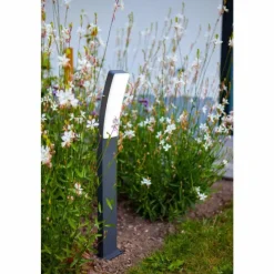 Luminaires Lutec Borne lumineuse Lutec Kira LED Anthracite, 1 lumière