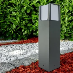 hofstein Borne lumineuse Lysabbel LED Anthracite, 1 lumière