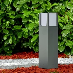 hofstein Borne lumineuse Lysabbel LED Anthracite, 1 lumière