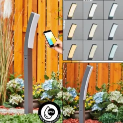 hofstein Borne lumineuse Maseru LED Anthracite, 1 lumière