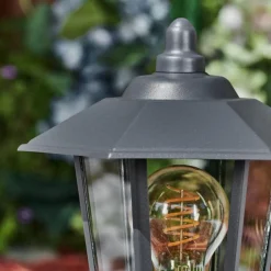 Luminaires Rustiques-hofstein Borne lumineuse Moskau Anthracite, 1 lumière