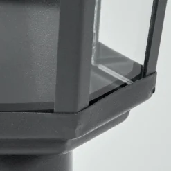 Luminaires Rustiques-hofstein Borne lumineuse Moskau Anthracite, 1 lumière