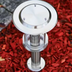 hofstein Borne lumineuse Mulo Acier inoxydable, 1 lumière