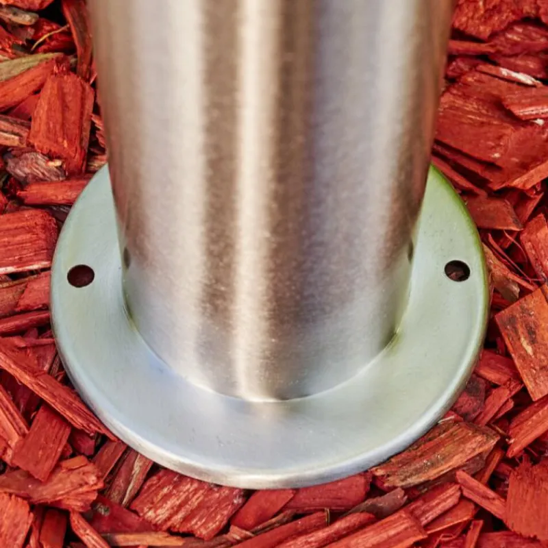 hofstein Borne lumineuse Mulo Acier inoxydable, 1 lumière, Détecteur de mouvement