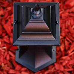 Luminaires Rustiques-hofstein Borne lumineuse Murto Noir, 1 lumière