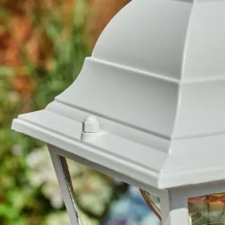 Luminaires Rustiques-hofstein Borne lumineuse Naofe Blanc, 1 lumière