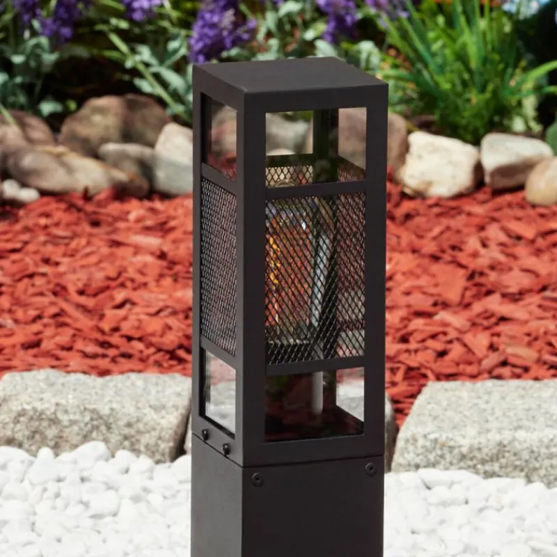 hofstein Borne lumineuse Nelgen Noir, 1 lumière