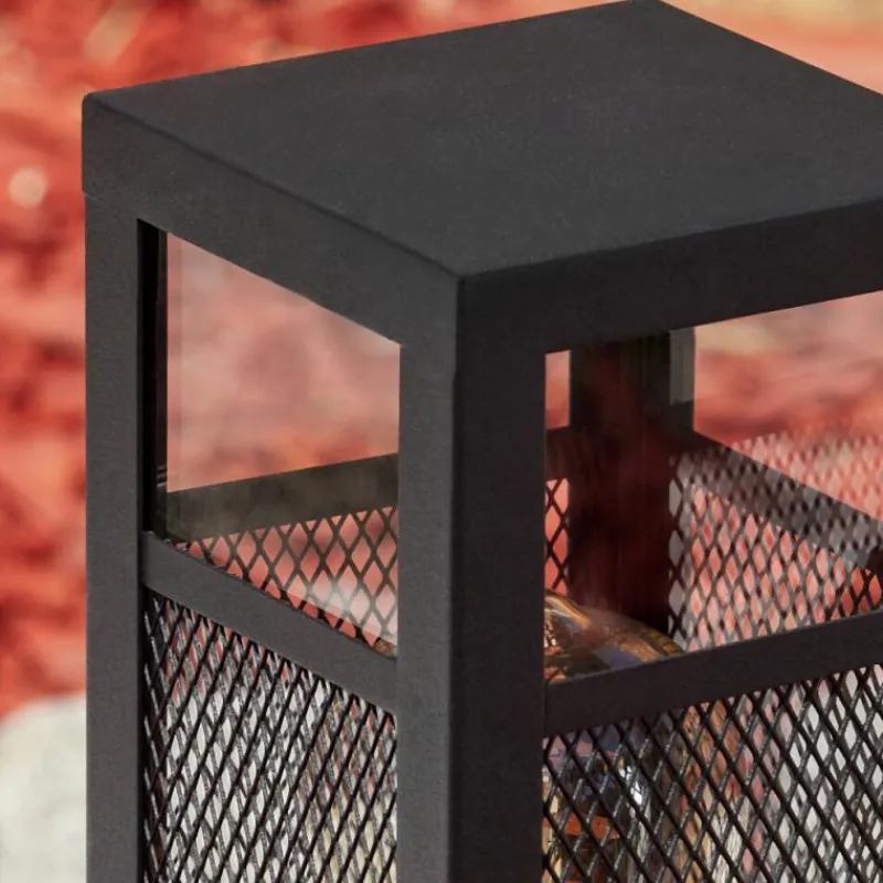 hofstein Borne lumineuse Nelgen Noir, 1 lumière