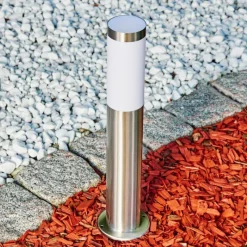 hofstein Borne lumineuse Norburg Acier inoxydable, 1 lumière