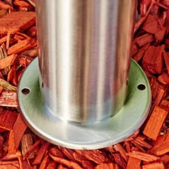 hofstein Borne lumineuse Norburg Acier inoxydable, 1 lumière