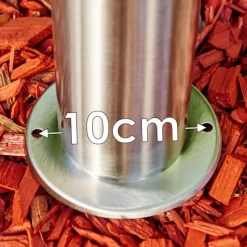 hofstein Borne lumineuse Norburg Acier inoxydable, 1 lumière