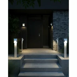 Luminaires Nordlux Borne lumineuse Nordlux PONTIO Blanc, 1 lumière