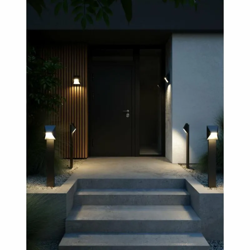 Luminaires Nordlux Borne lumineuse Nordlux PONTIO Noir, 1 lumière