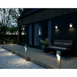 Luminaires Nordlux Borne lumineuse Nordlux PONTIO Beige, 1 lumière