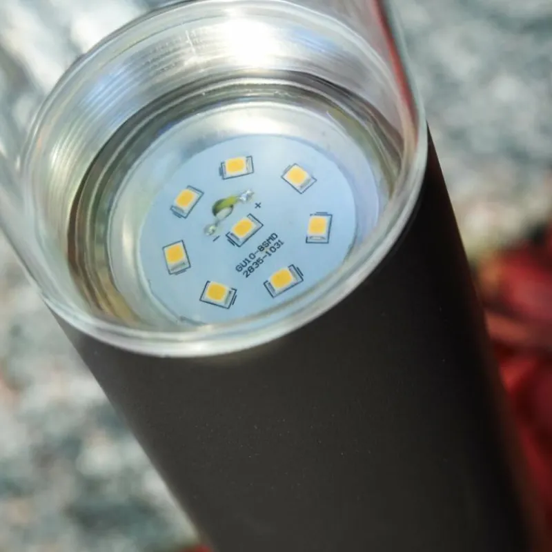 hofstein Borne lumineuse Noreaz LED Anthracite, 1 lumière