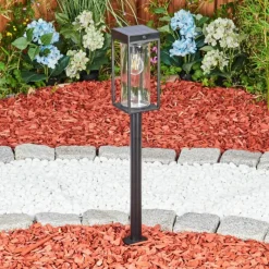 hofstein Borne lumineuse Palanga LED Noir, 1 lumière