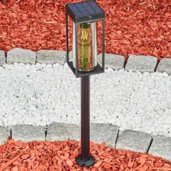 hofstein Borne lumineuse Palanga LED Noir, 1 lumière