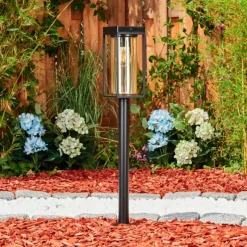 hofstein Borne lumineuse Palanga LED Noir, 1 lumière