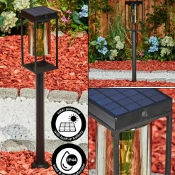 hofstein Borne lumineuse Palanga Noir, 1 lumière